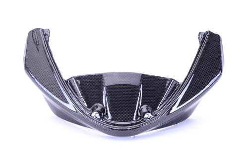 Bestem CBDU-696-BKN Black Carbon Fiber Bikini Fairing for Ducati Monster 696/796/1100 Motorcycles | Lightweight Wind Protection for Street & Sport Riding