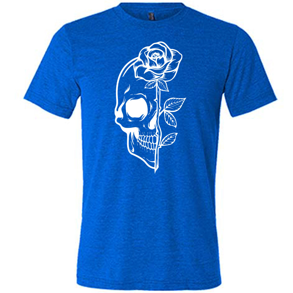 Skull Rose Graphic T-Shirt for Men & Women | Gothic Unisex Tee for Casual Wear, Street Style & Halloween Outfits