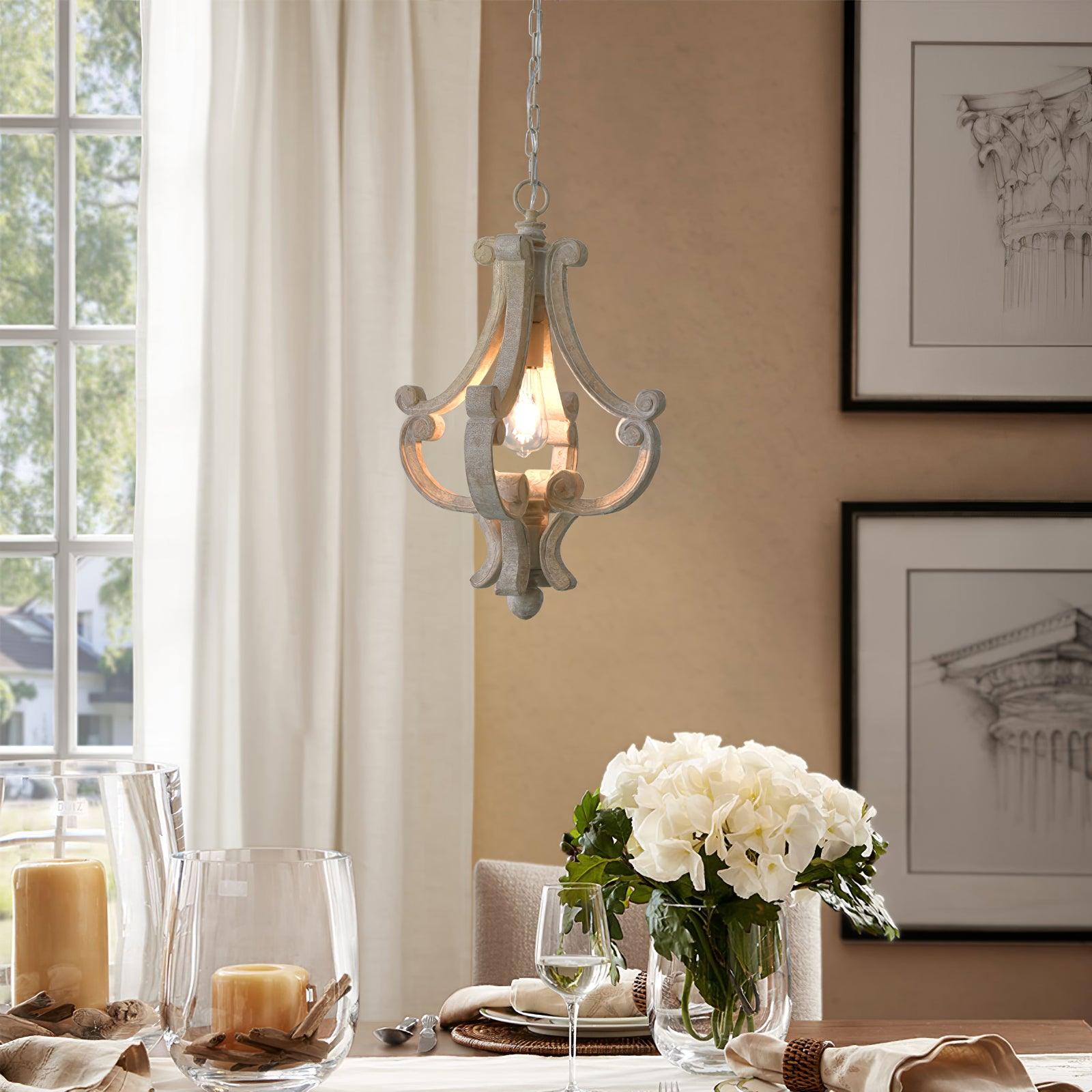 Modern Evgeniy Pendant Light - Industrial Vintage Ceiling Fixture with Edison Bulb for Kitchen Island, Dining Room & Bedroom Lighting