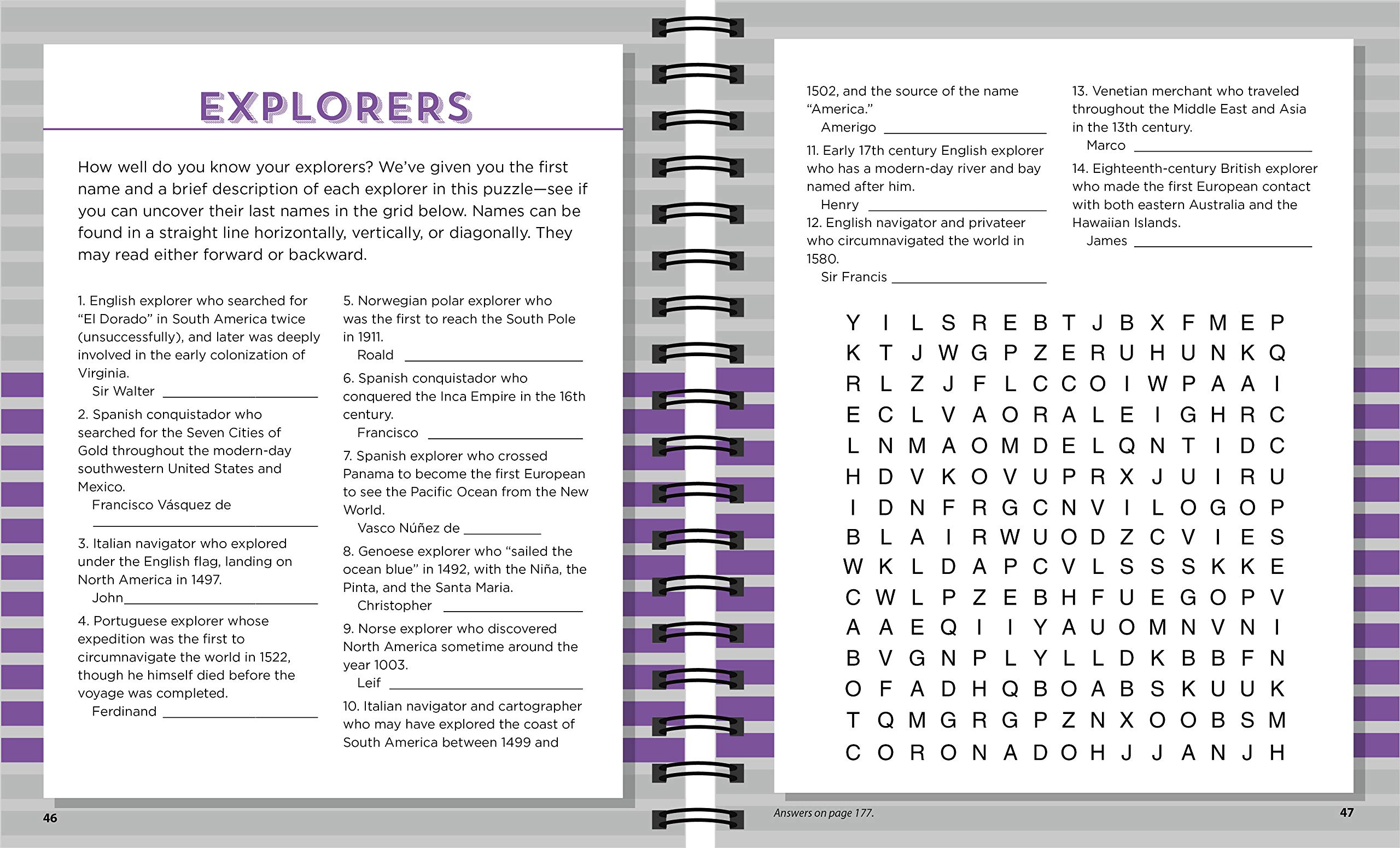 Brain Games - Word Search Puzzle Book for Adults (Purple) | Fun Vocabulary Builder & Stress Relief Activity | Perfect for Travel, Commuting & Relaxation at Home