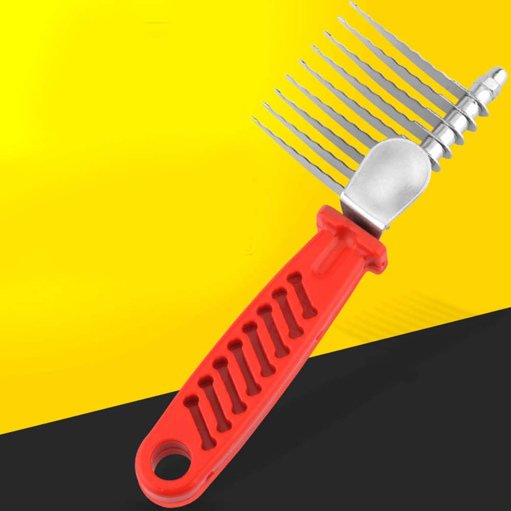 Premium Dog Deshedding Tool - Gentle Knotting Comb for Effective Hair Removal - Perfect for Grooming, Shedding Control & Pet Hair Management at Home