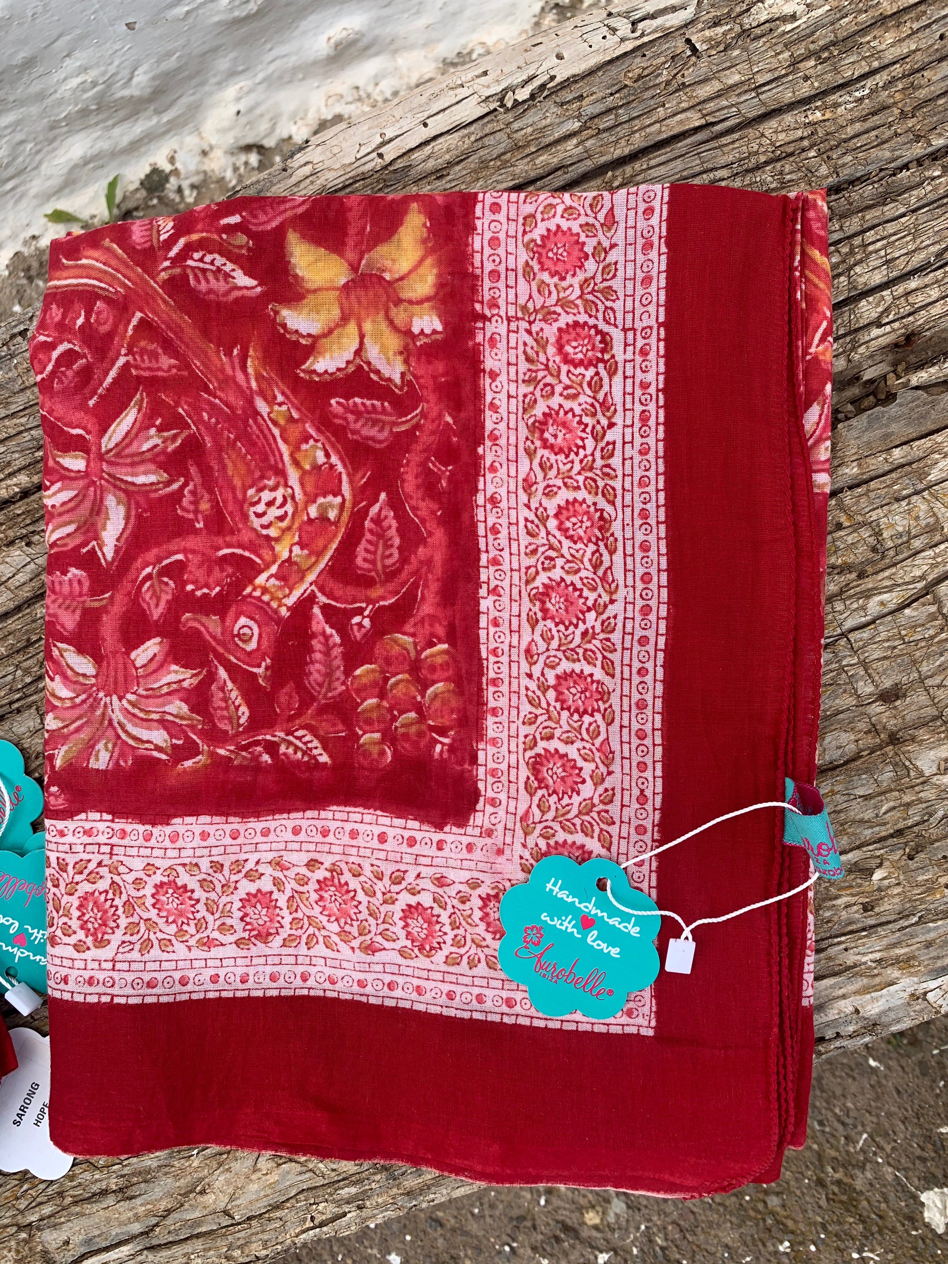 Hand Block Printed Cotton Sarongs & Pareos - New Collection for Beach, Travel & Summer Fashion | Soft, Lightweight & Stylish Cover-Ups