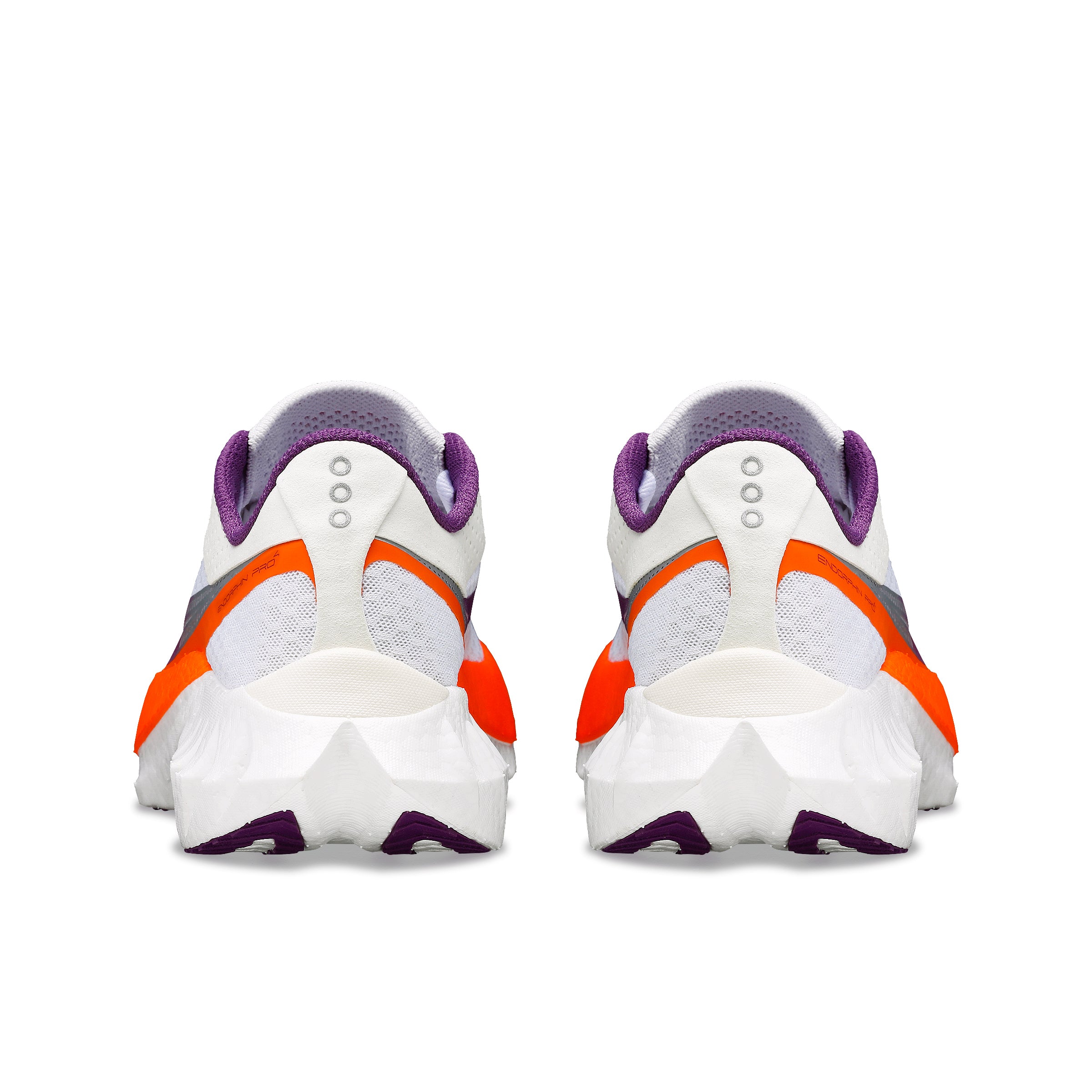 Women's Endorphin Pro 4 Running Shoes - White/Violet - Lightweight & Responsive for Marathon Training & Road Racing