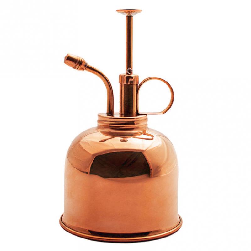 Copper Watering Can for Plants - Vintage Style Garden Watering Pot with Long Spout - Perfect for Indoor & Outdoor Plants, Flowers, and Herb Gardens