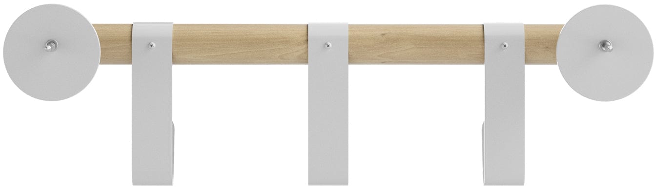 Safco Resi Coat Wall Rack with 3 Heavy-Duty Hooks - Durable Entryway Organizer for Coats, Hats & Bags - Perfect for Home, Office or Mudroom Storage [Model 4263]