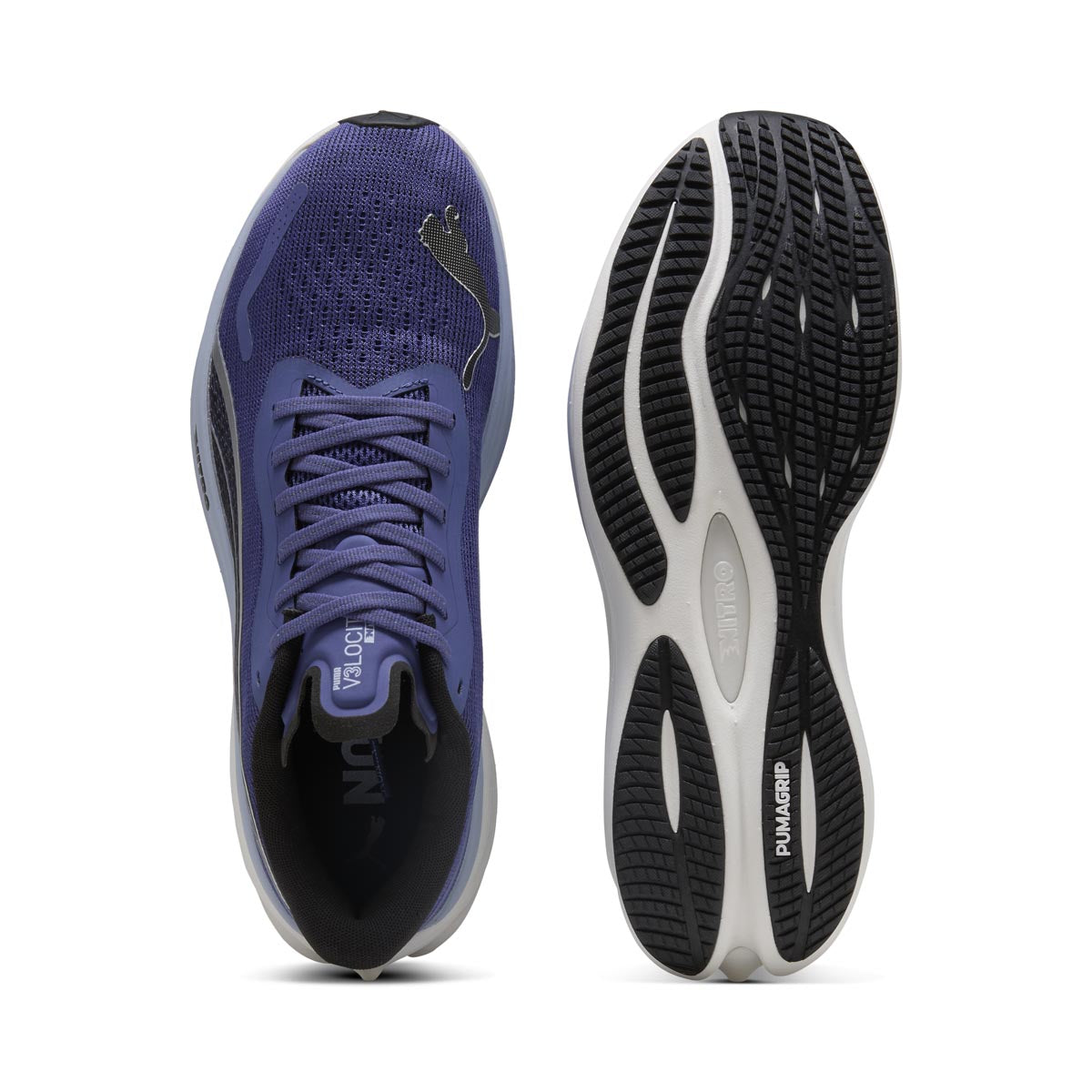 PUMA Velocity Nitro 3 Men's Running Shoes - Lightweight Cushioned Sneakers for Road Running & Training - Perfect for Marathon, Jogging, and Gym Workouts