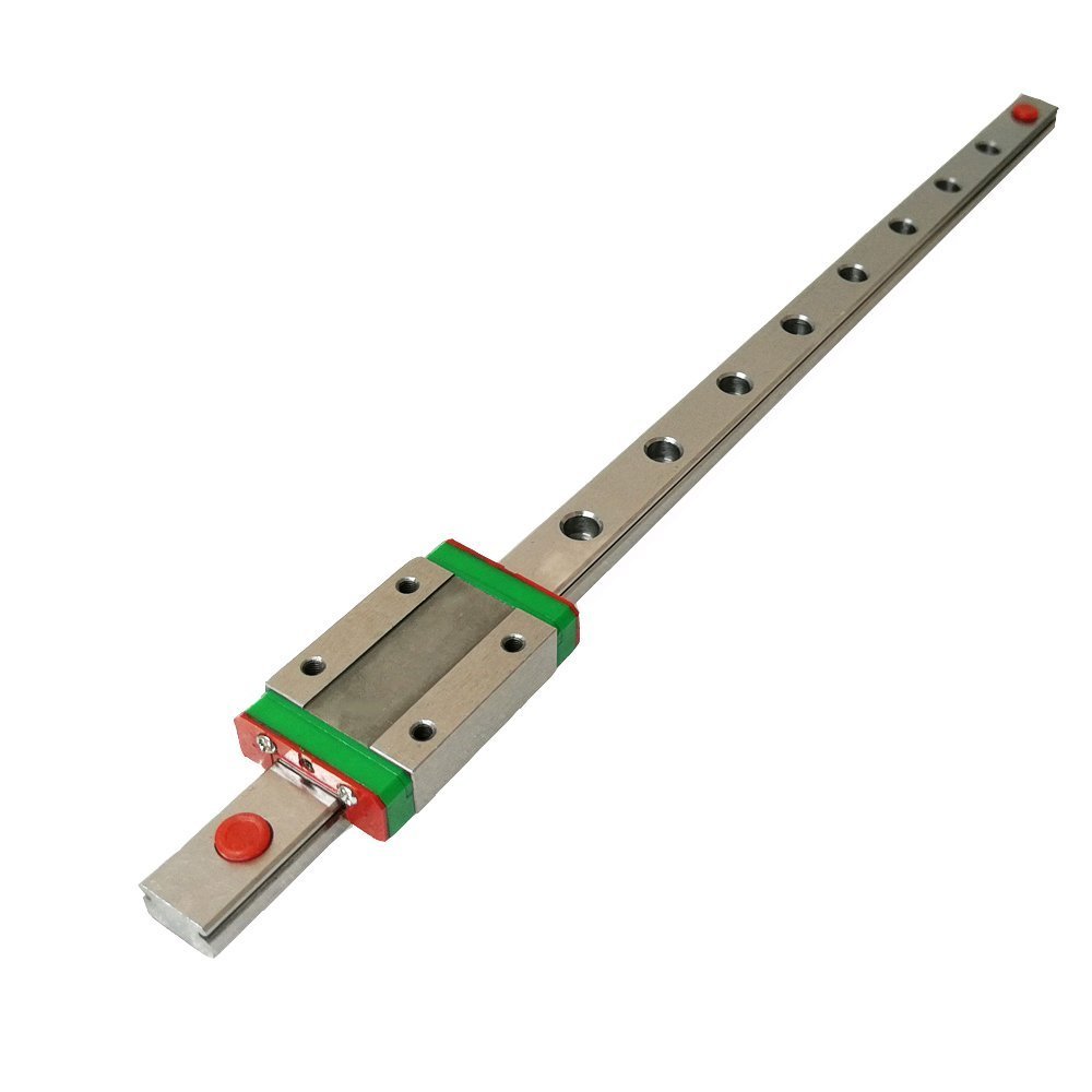 IVERTECH MGN12 300mm Linear Rail Guide with MGN12H Stainless Steel Carriage Block - High Precision Upgrade for Ender 3, CoreXY, Tronxy, Delta Kossel 3D Printers & CNC Machines | Perfect for 3D Printing, Laser Cutting, and Industrial Automation Applications