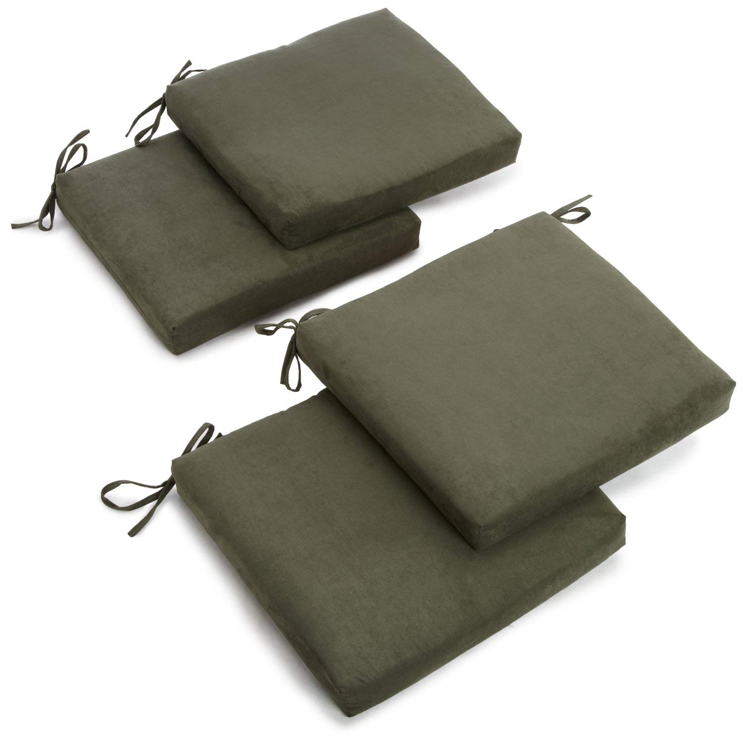 Premium Microsuede Chair Cushions (20