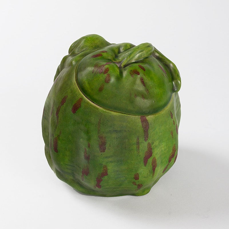 François Rupert Carabin Ceramic Covered Jar - Elegant Handcrafted Ceramic Storage Container for Kitchen, Bathroom & Home Decor | Perfect for Storing Spices, Tea, Cosmetics & More