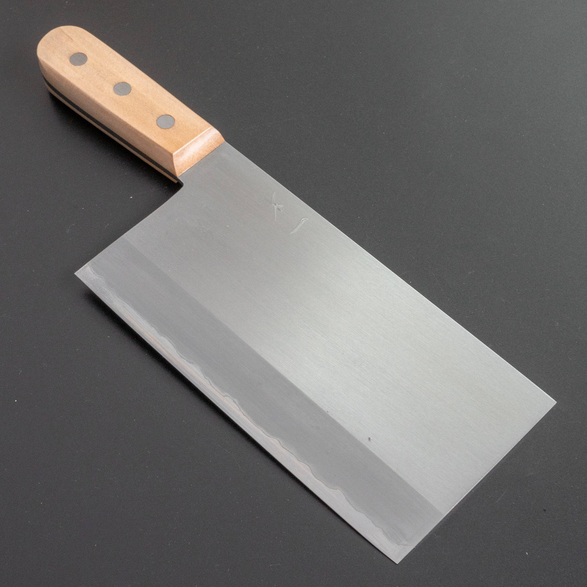 Hitohira Togashi White #1 Stainless Clad Migaki Chinese Cleaver 180mm - Premium Japanese Chef Knife with Gumi Wood Handle - Perfect for Slicing, Dicing & Chopping Vegetables, Meat & Herbs