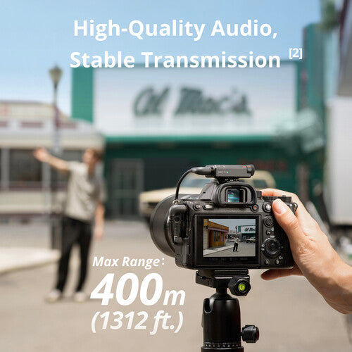 DJI Mic Mini Wireless Lavalier Microphone (1 TX + 1 RX) - Compact & Lightweight for Vlogging, Interviews, YouTube Videos & Content Creation