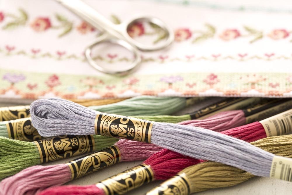 DMC Embroidery Floss - 351 Coral (6 Strand Cotton Thread for Cross Stitch, Needlepoint & Hand Sewing) - Perfect for DIY Crafts, Home Decor & Gift Making