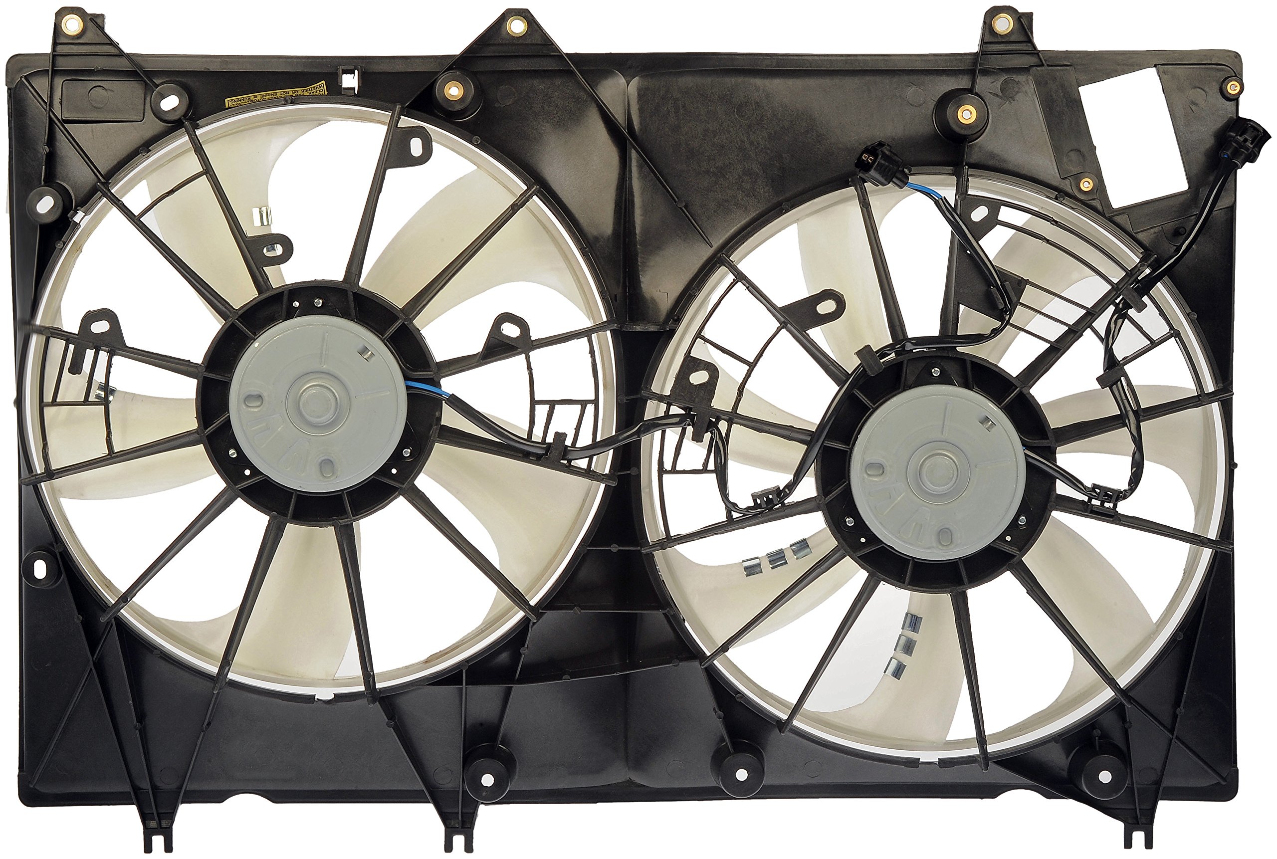 Dorman 621-175 Dual Fan Assembly with Controller - Replacement Cooling Fan for Car & Truck - Perfect for Engine Overheating Prevention & AC Performance