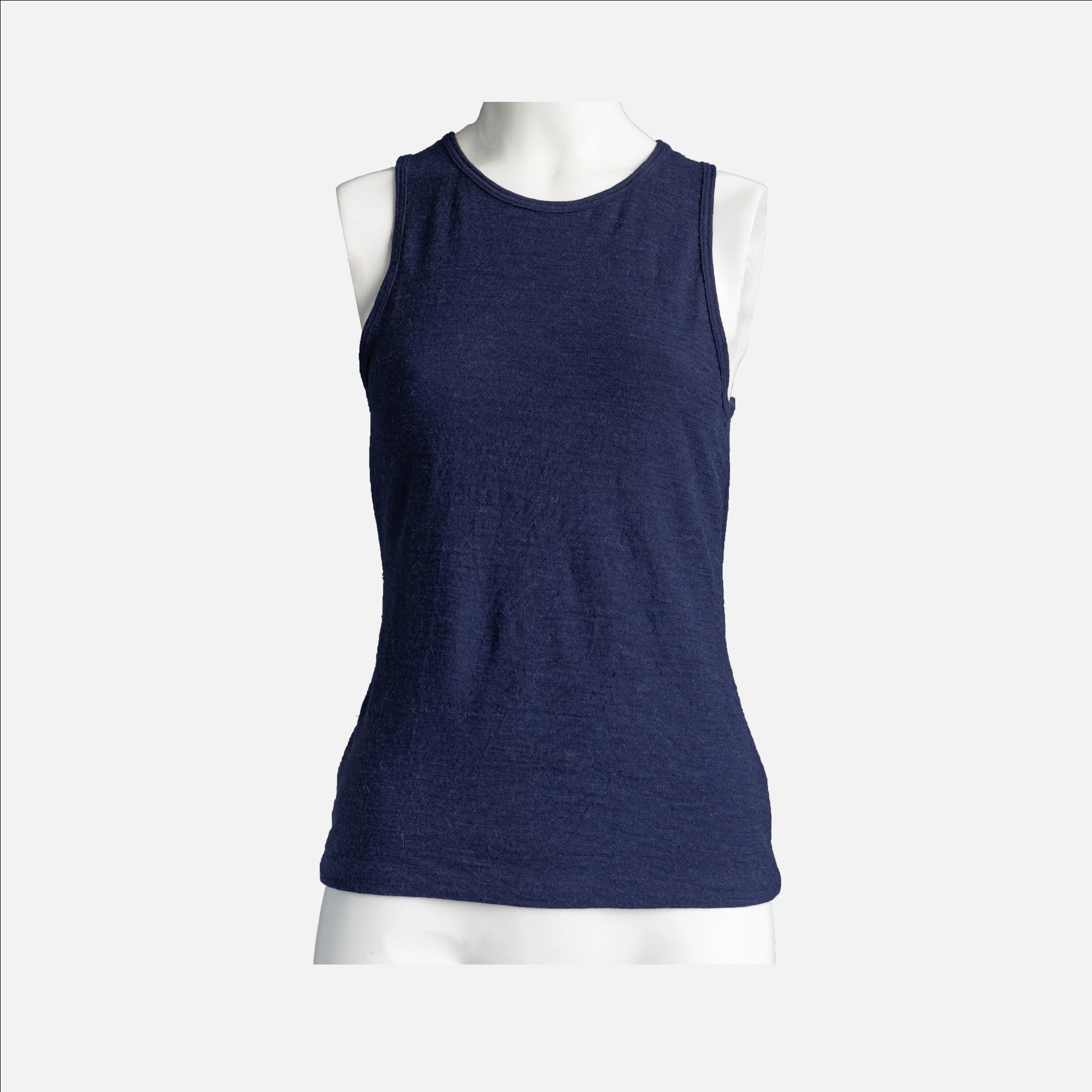 Ultralight Women's Alpaca Wool Running Tank Top - 160 GSM | Breathable & Moisture-Wicking Workout Top for Yoga, Gym & Outdoor Activities