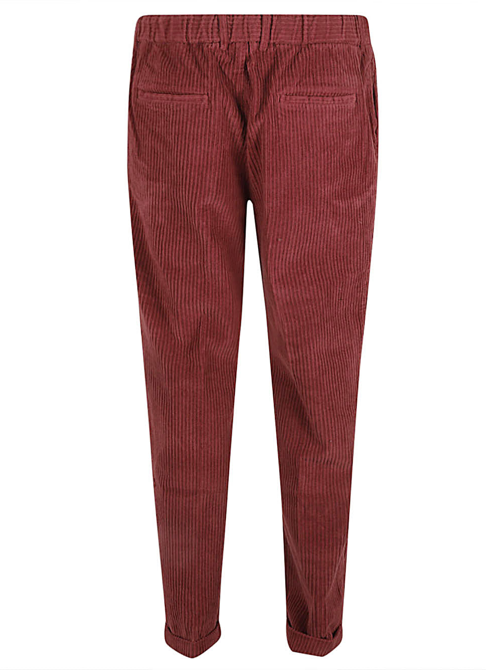 04651/A TRIP IN A BAG Women's Casual Trousers in Bordeaux Red - Perfect for Travel, Work & Everyday Wear