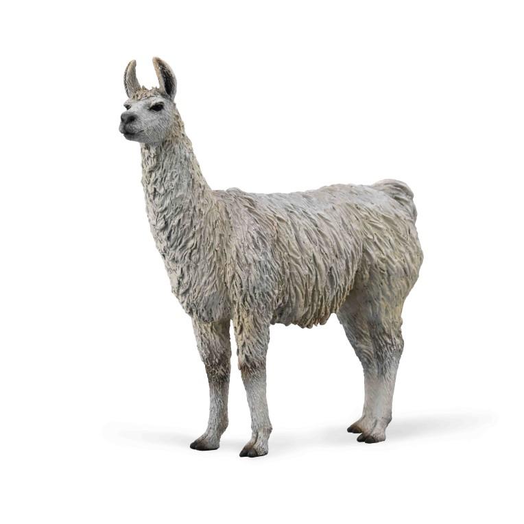CollectA Llama Animal Figure 88991 - Realistic Toy Llama for Kids & Collectors - Perfect for Playtime, Farm Animal Collections & Educational Learning