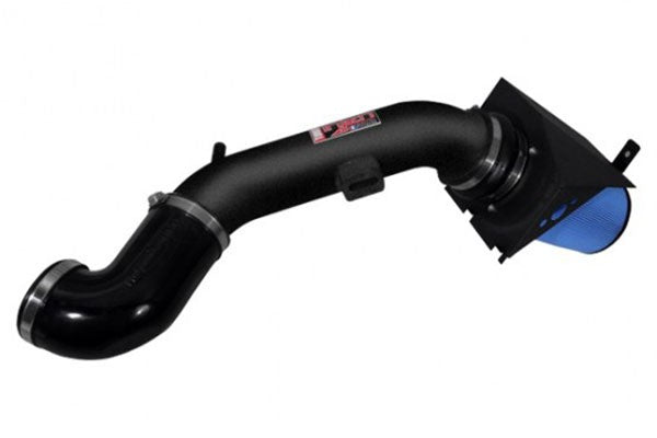2012 Ford F150 5.0L PowerFlow Cold Air Intake System - Wrinkle Black Finish - High Performance Air Filter Upgrade for Better Engine Power & Fuel Efficiency - Perfect for Off-Roading & Towing