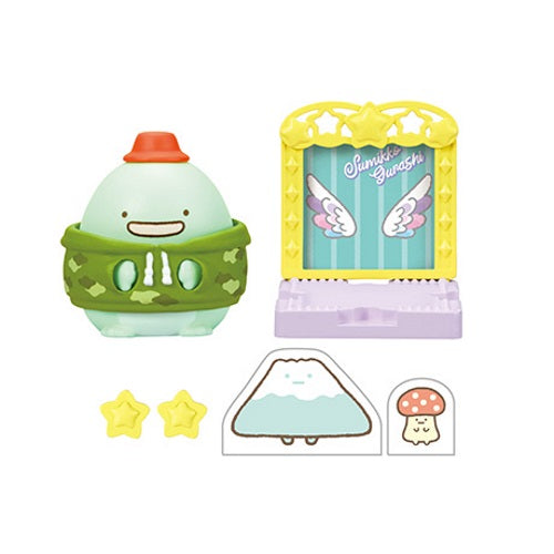 San X Sumikko Gurashi Fashion Show Re-Ment Miniature Collectible Figures - Cute Japanese Kawaii Dollhouse Decor for Display & Gift Giving