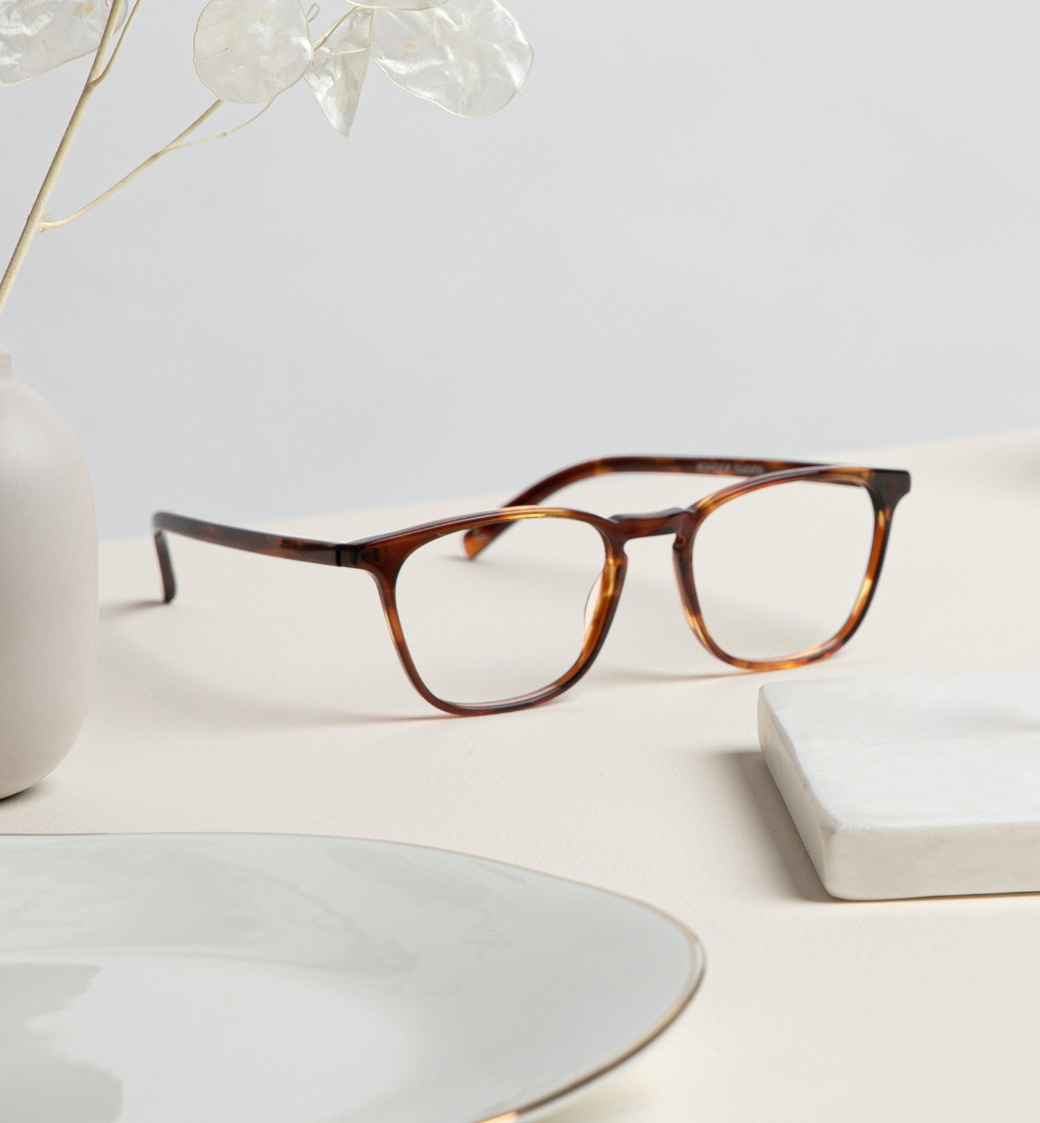Stylish Louise Eyeglasses for Women & Men - Trendy Lightweight Glasses for Reading, Driving & Daily Use