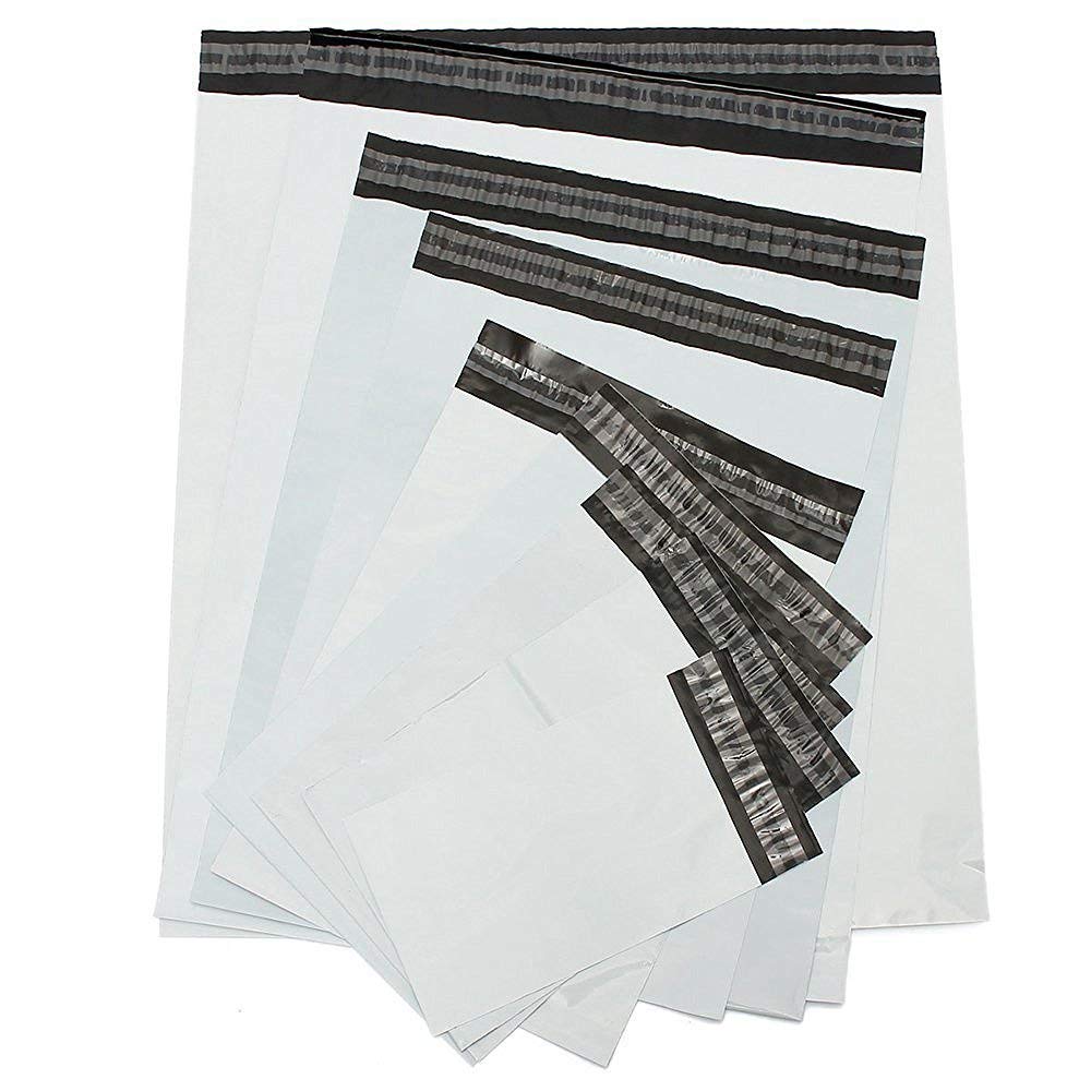 Waterproof & Tear-Proof Poly Mailer Shipping Envelopes with Self-Sealing Adhesive - 14.5x19 Inches White Postal Bags (500 Pack) - Perfect for Ecommerce, Amazon FBA & Small Business Shipping