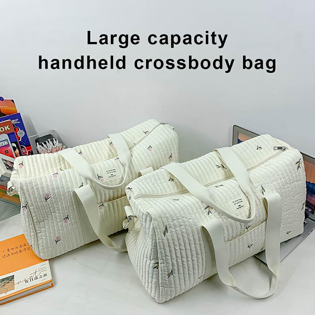 Korean Fashion Mommy Handbag - Large Capacity Diaper Bag with Reinforced Bottle Pocket & Cotton Storage | Perfect for Baby Outings, Travel & Daily Use
