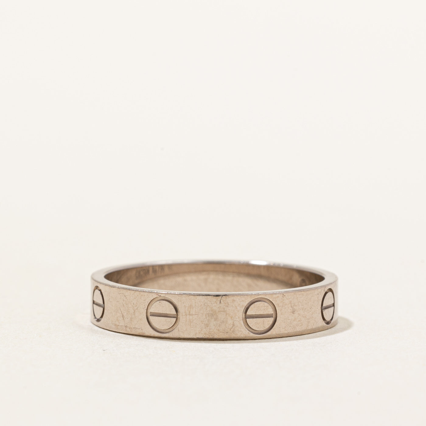 Cartier Love Wedding Band Ring - 18K Yellow Gold, Size 7 - Perfect for Engagement, Anniversary & Romantic Gifts