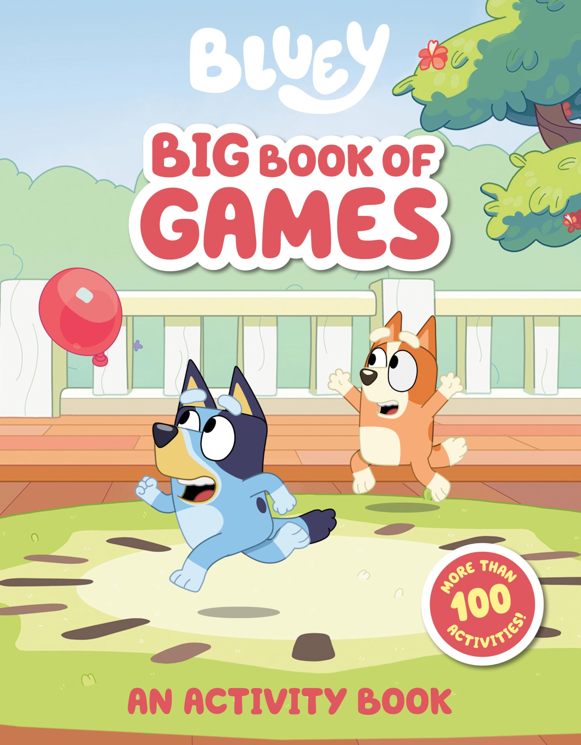 Bluey: Big Book of Games - Fun Activity Book for Kids | Family Game Night, Travel Entertainment & Learning Activities