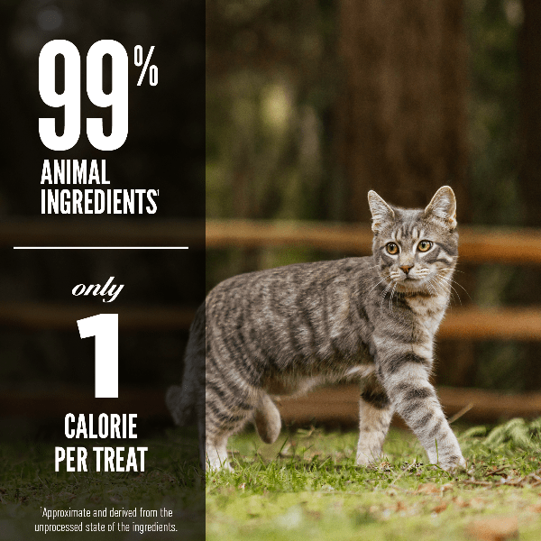Orijen Original Freeze-Dried Cat Treats - Grain-Free, High-Protein Cat Snacks for Training & Rewards - Perfect for Indoor Cats & Senior Felines