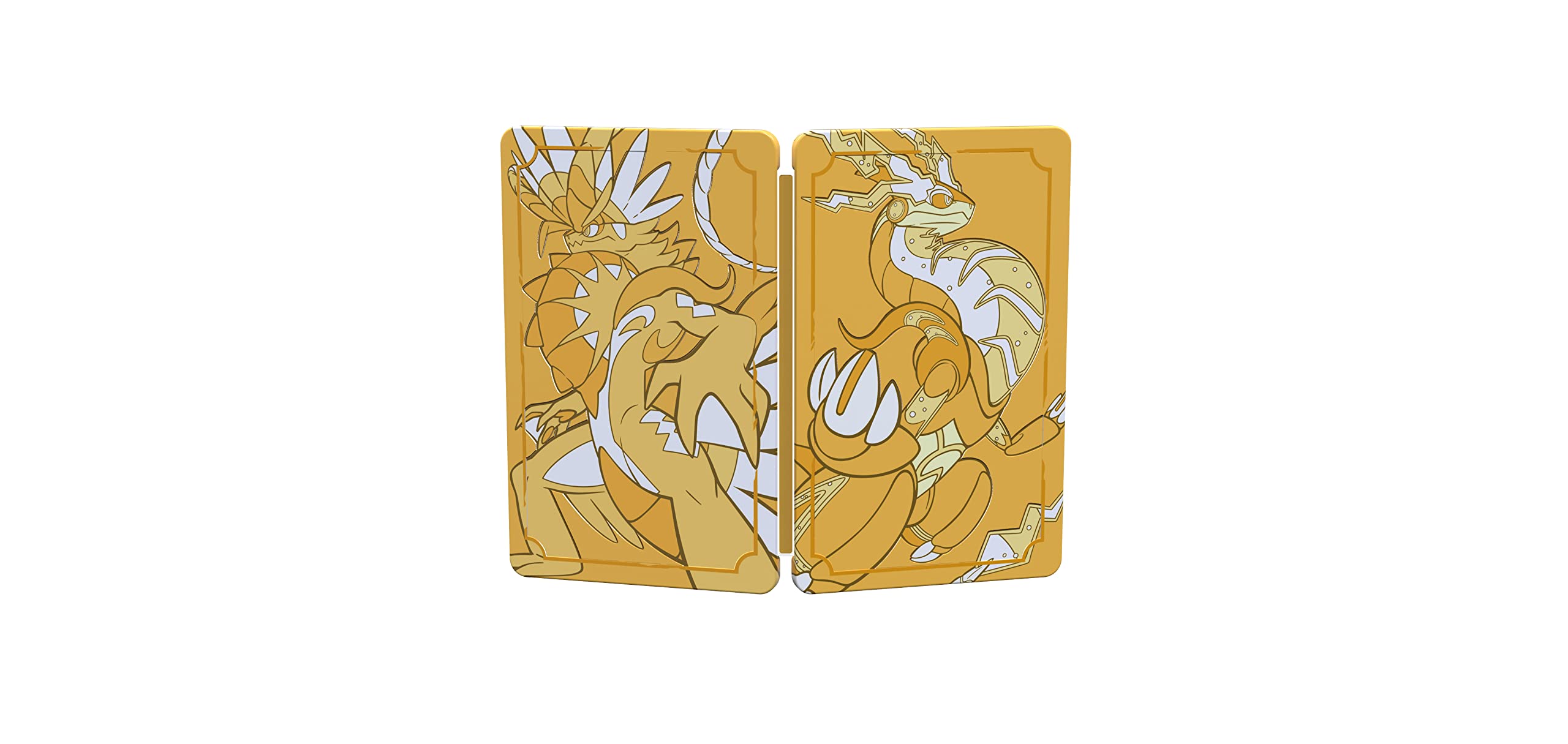 Pokémon Scarlet & Violet Double Pack with Steelbook - Nintendo Switch Game (Italian Edition) - Cartridge Version - Perfect for Collectors & Multiplayer Battles