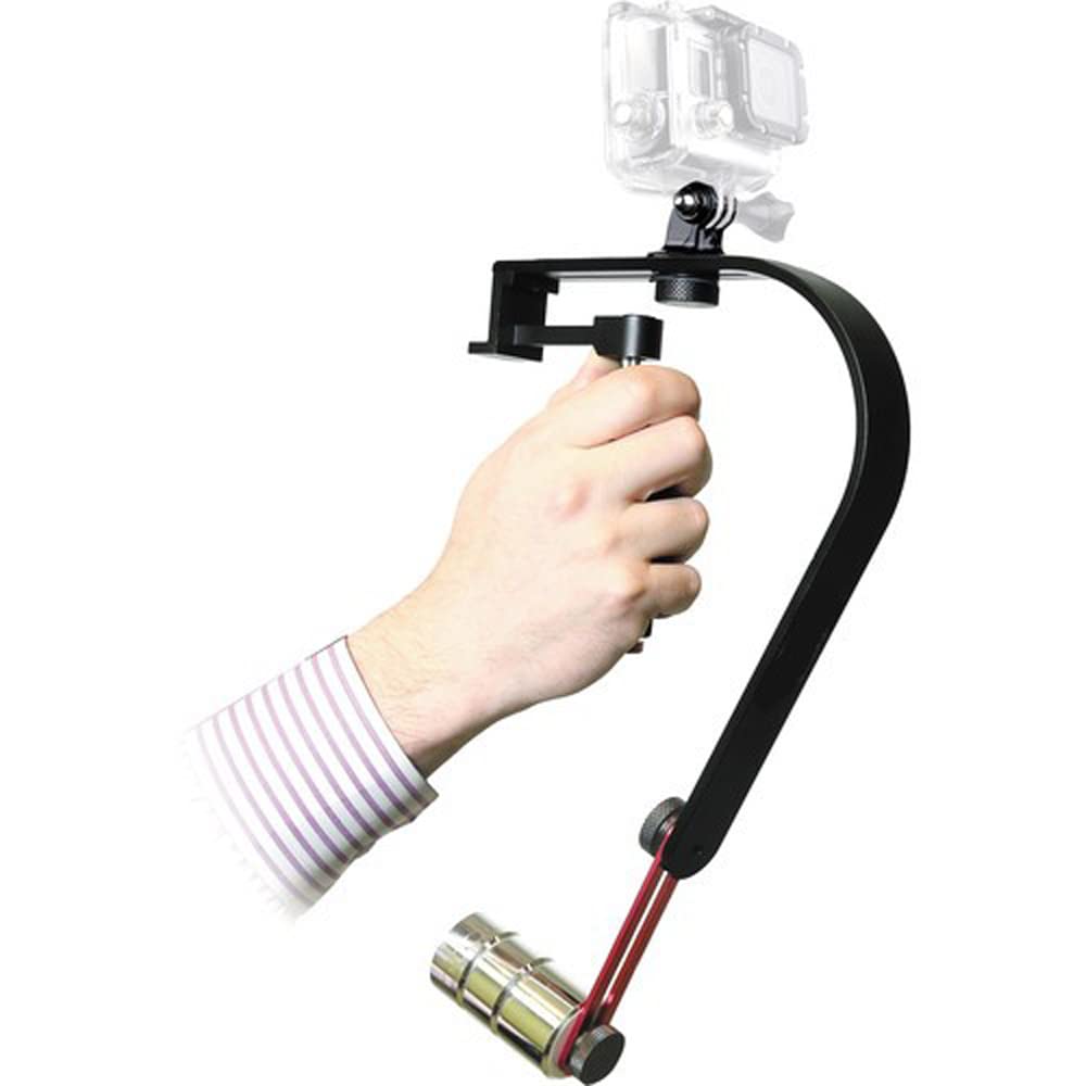 Vidpro Digital Camera Tripod with Smartphone Adapter - Compatible with Nikon Coolpix S7000, DSLR Cameras, Camcorders & iPhones - Portable Handheld Stabilizer for Vlogging, Travel Photography & Live Streaming