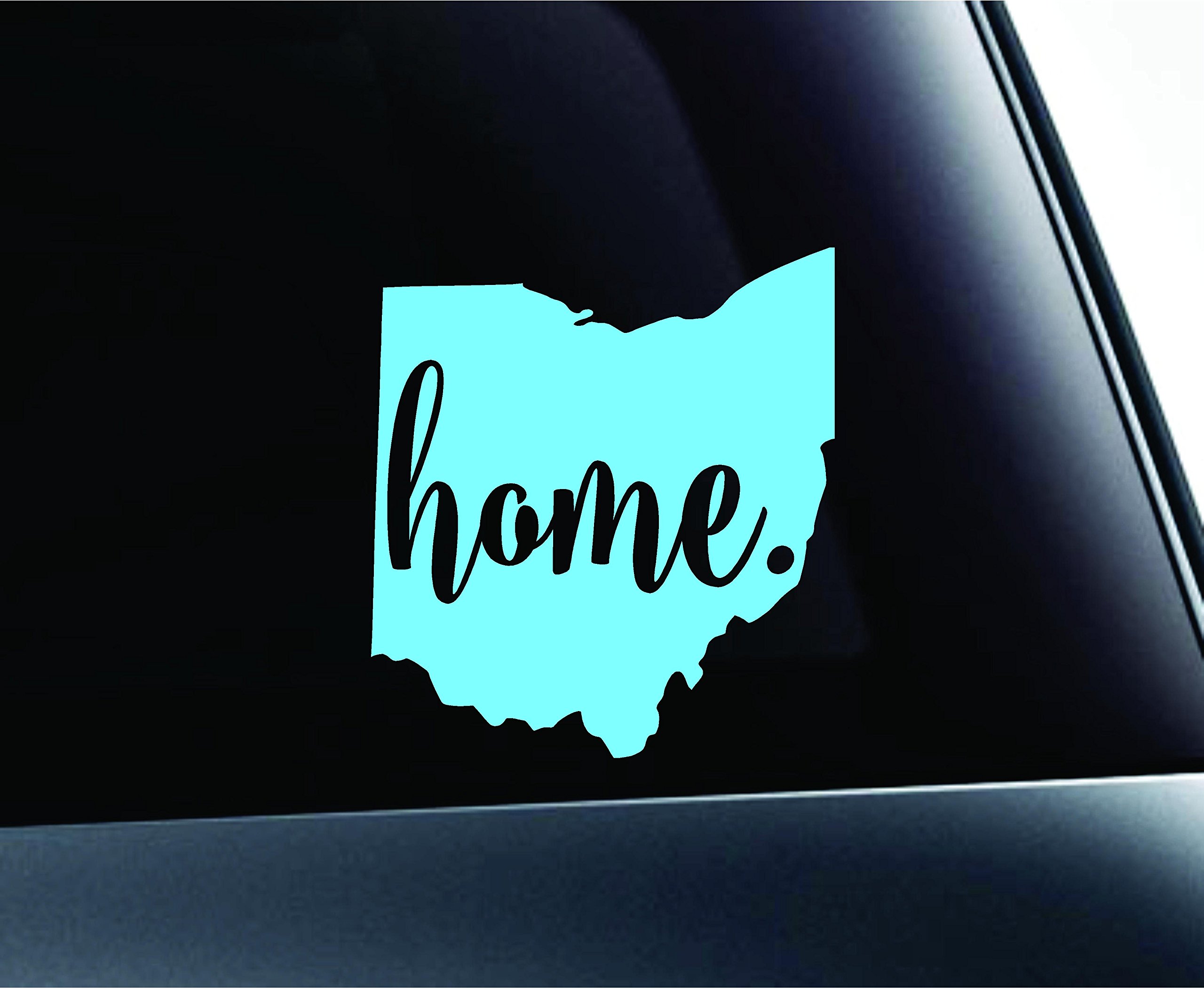 Ohio State Columbus Sticker Decal for Car, Laptop & More - Mint Green