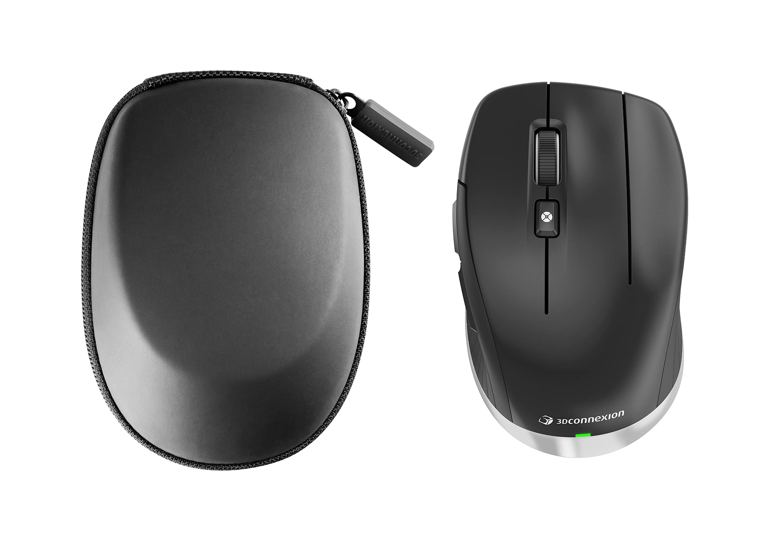 3Dconnexion CadMouse Compact Wireless - Ergonomic CAD Mouse for 3D Modeling & Design | Perfect for AutoCAD, SolidWorks & Revit Professionals