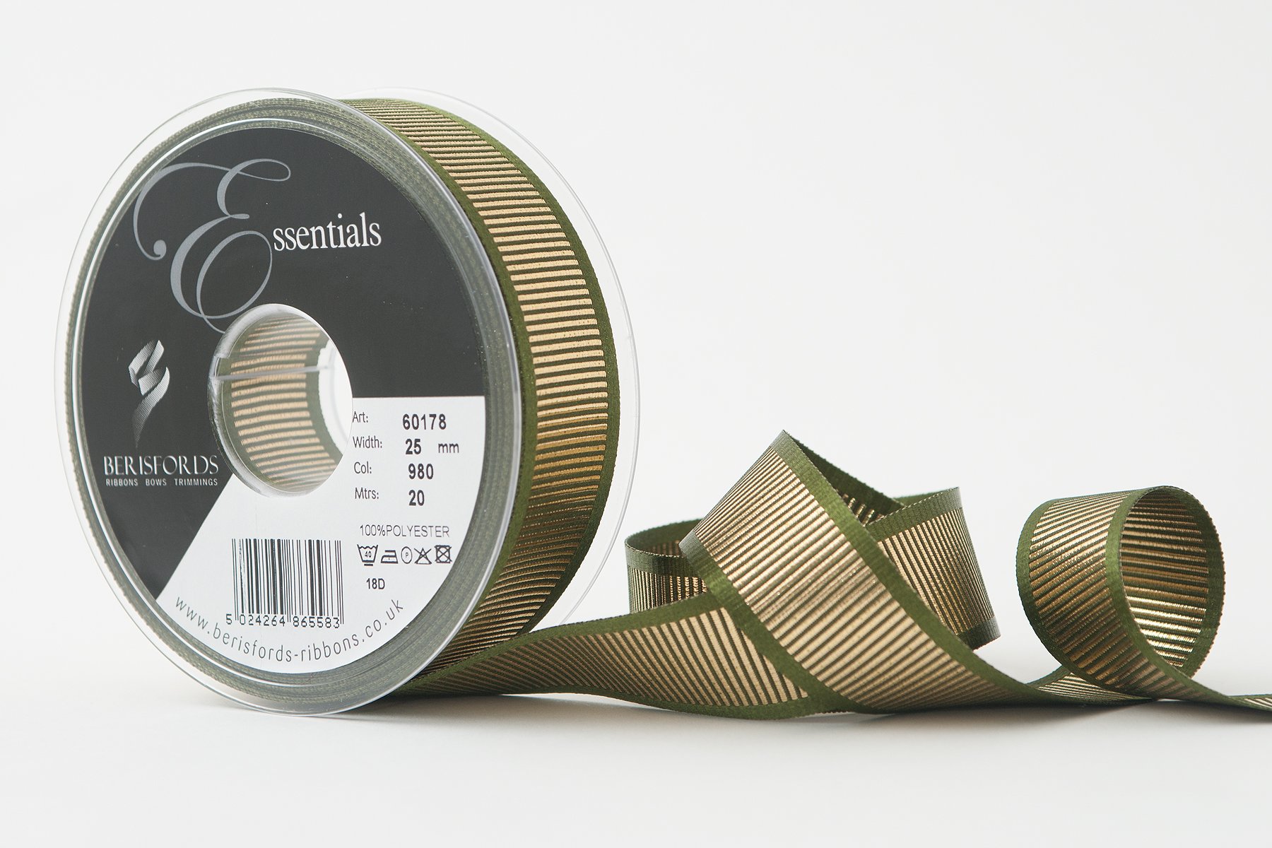 25mm Cypress Ribbon - Decorative Craft Ribbon for Gift Wrapping, DIY Scrapbooking & Home Decor