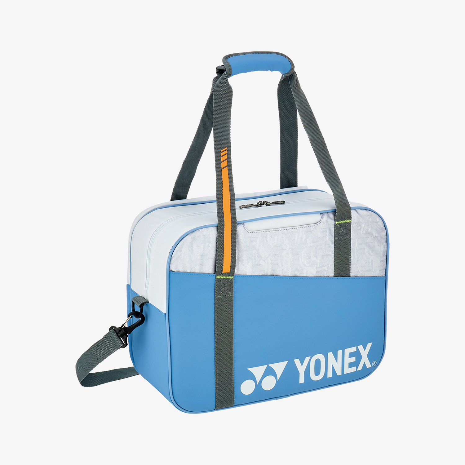 Yonex BAG52511SGBL Compact Tennis Bag - Lightweight Club Badminton & Tennis Backpack for Men & Women (Grayish Blue) | Perfect for Gym, Training & Travel