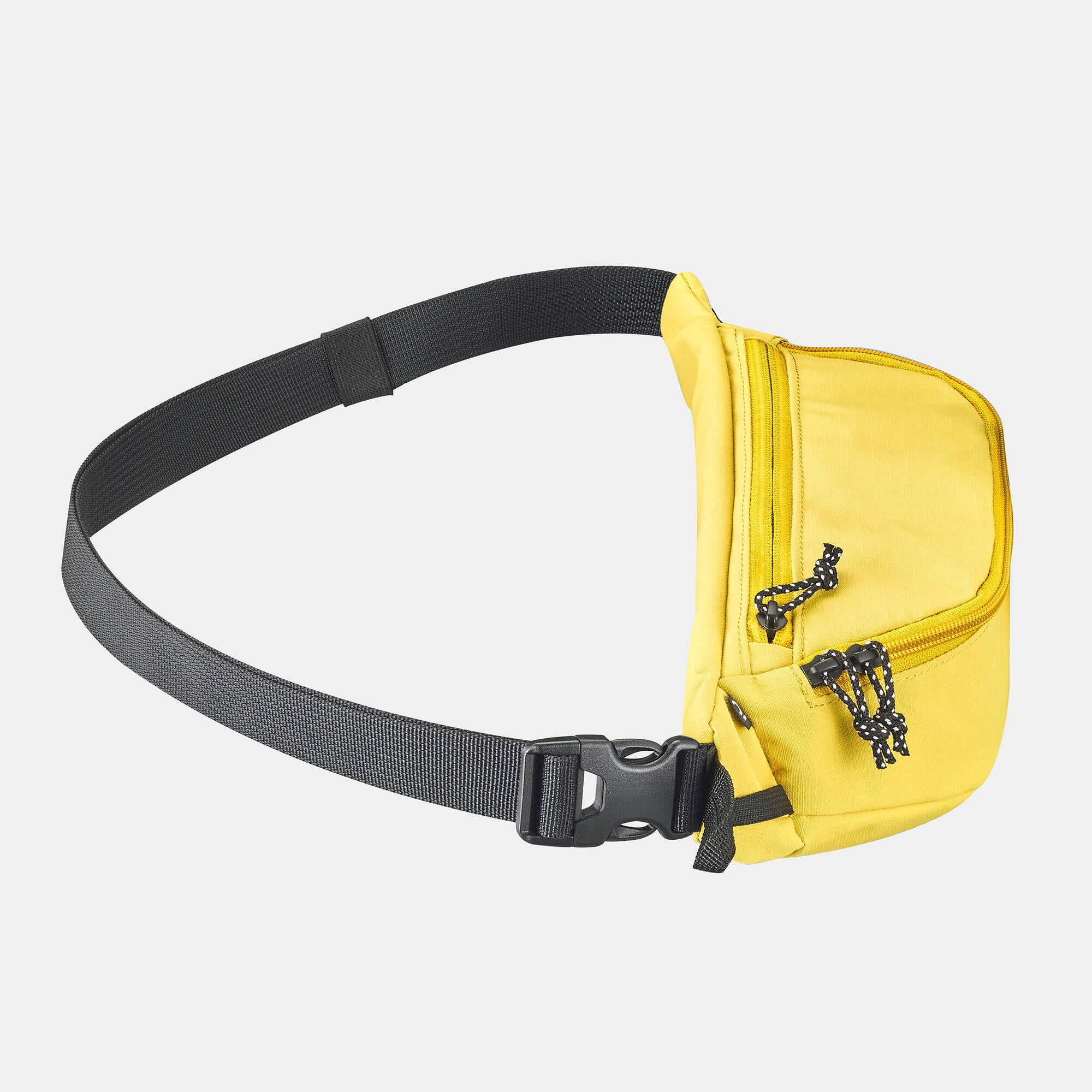 Forclaz Travel 2 L Belt Bag - Lightweight Waist Pack for Hiking, Running & Travel - Hands-Free Storage for Essentials - Perfect for Outdoor Adventures & Daily Commutes
