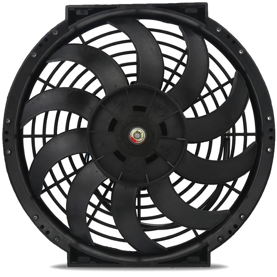 12-13 Inch High Performance 180W Reversible Electric Radiator Cooling Fan - Heavy Duty Cooling for Cars, Trucks & SUVs - Perfect for Engine Cooling, AC Systems & Overheating Prevention