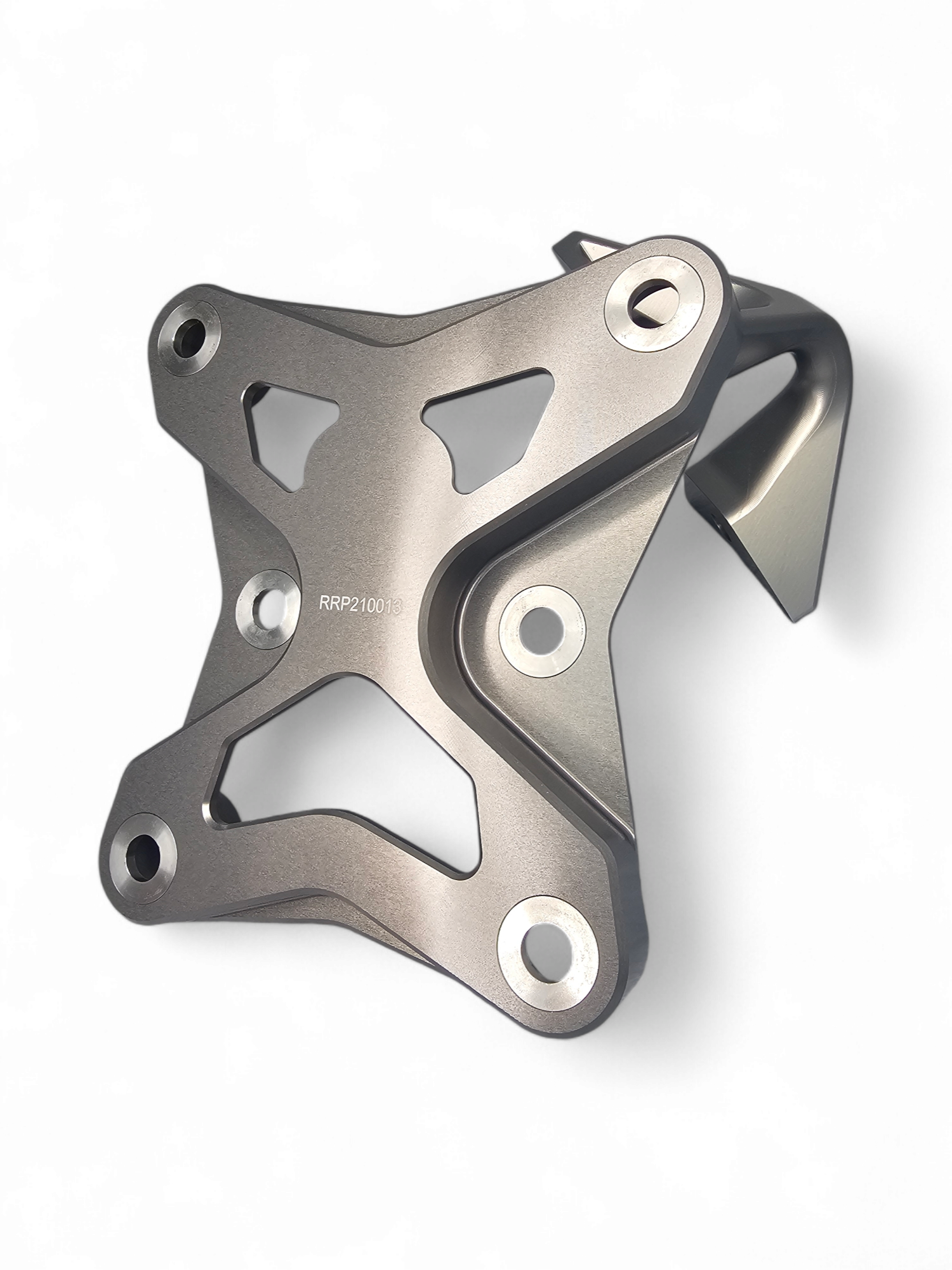 Can Am X3 Maverick 6 Bolt EOD XL Radius Rod Plate with Tow Hook (2017-Present) - Gun Metal RRP210013XL - Off-Road Protection & Recovery Accessory for Dune Bashing & Trail Riding
