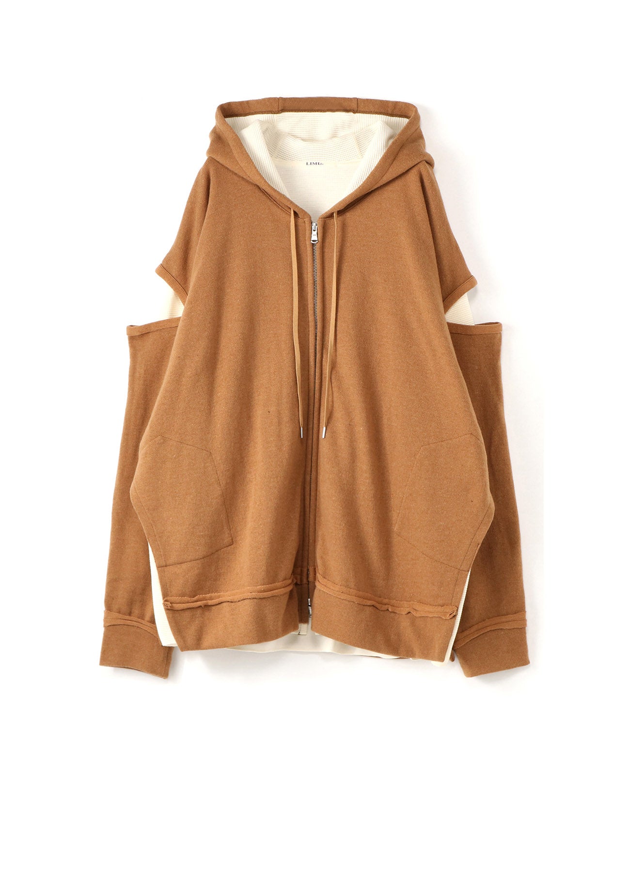 1/16 Double Jersey Layered Sleeve Parka Jacket - Lightweight Water-Resistant Outerwear for Women | Perfect for Fall, Winter & Outdoor Activities
