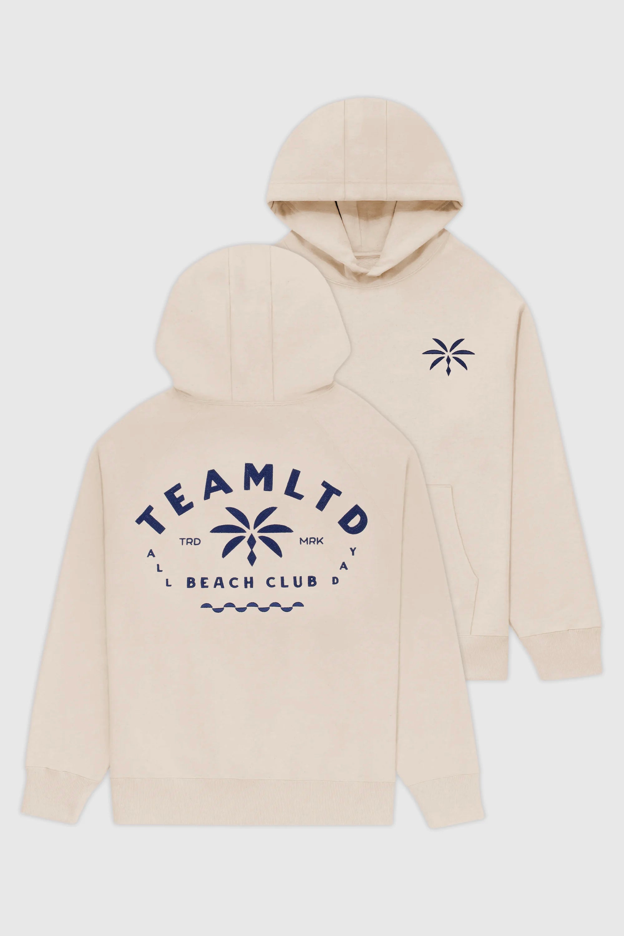 Premium Heavyweight Hoodie for Men & Women - Soft Fleece Beach Club Pullover - Cozy Casual Wear for Outdoor Activities, Lounging & Travel