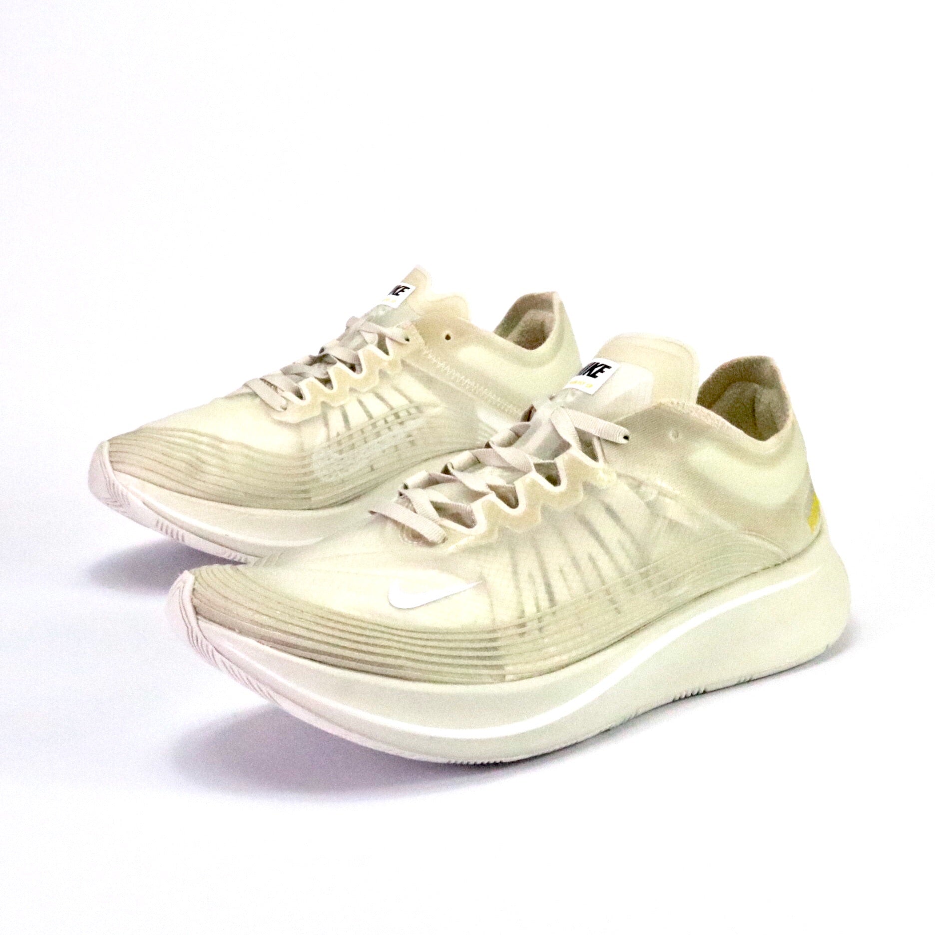 Nike Zoom Fly Running Shoes for Men & Women - Light Bone White - Lightweight Cushioned Sneakers for Marathon, Training & Everyday Wear