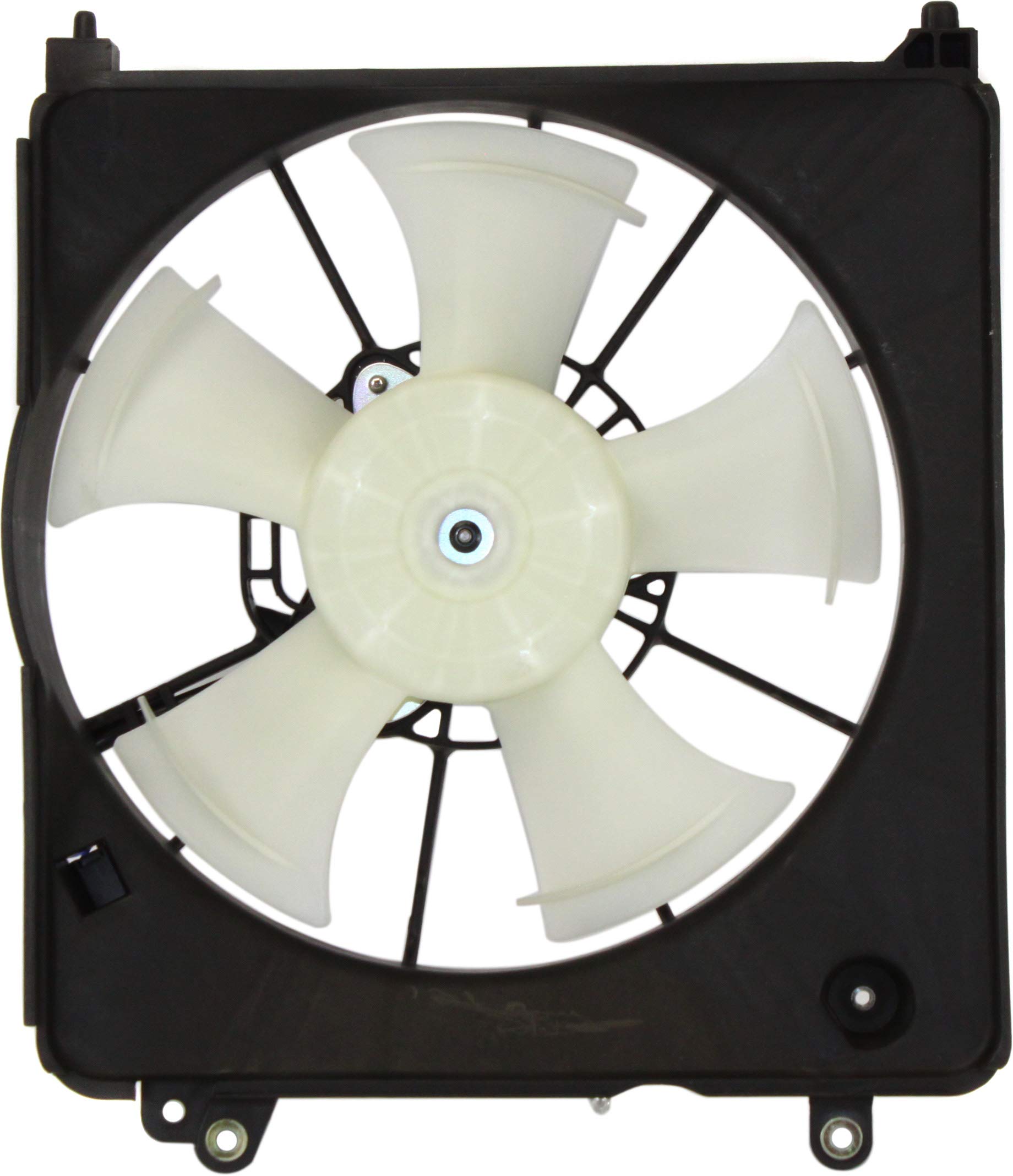 Evan Fischer Radiator Cooling Fan Compatible with 2009-2014 Honda Fit, 2010-2013 Honda Insight & 2011-2016 Honda CR-Z (Part# HO3115152) - High Performance Replacement for Engine Cooling System