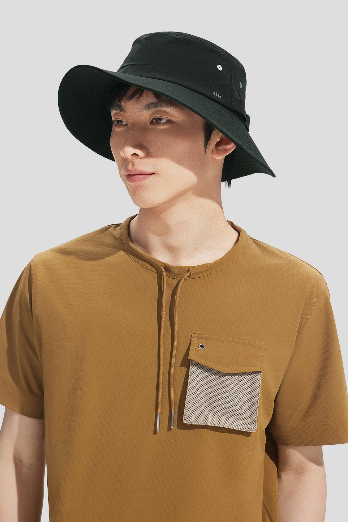 Atee Men's UPF50+ Water Resistant Fishing Hat with Sun Protection - Perfect for Outdoor Activities, Beach, Hiking and Fishing