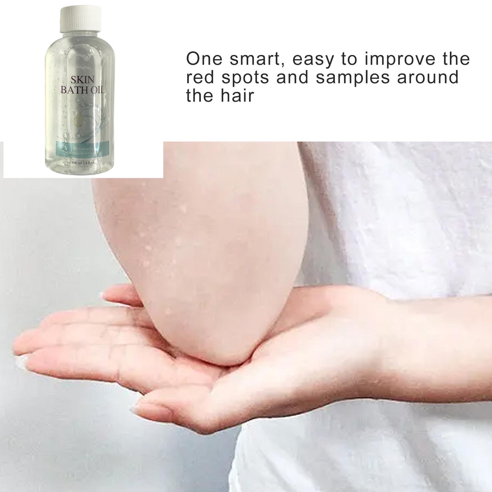 2024 Skin Bath Oil for Women & Men - Hydrating & Softening Body Lotion for Dry Skin | Spa & Relaxation Use