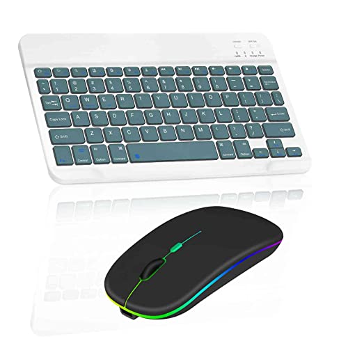 Deep Green Keyboard with RGB LED Onyx Black Mouse