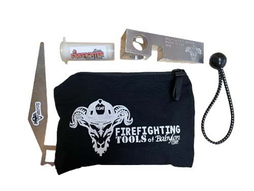 Firefighter Personal Tool Kit - Compact & Durable Rescue Tools for Emergency Responders - Easily Fits in Bunker Gear for Quick Access During Fires & Rescues