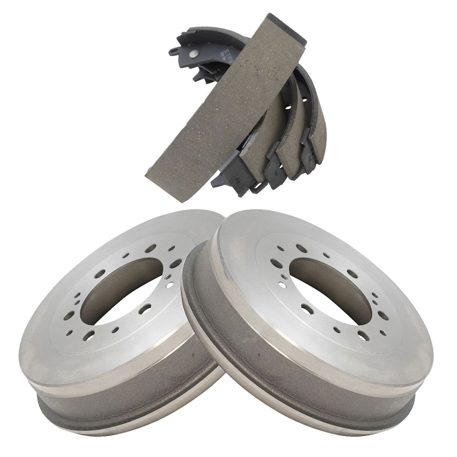 Rear Brake Drum & Shoe Kit for 2005-2014 Toyota Tacoma - Complete Replacement Set for Smooth Braking Performance | Perfect for Off-Roading, Towing & Daily Commuting