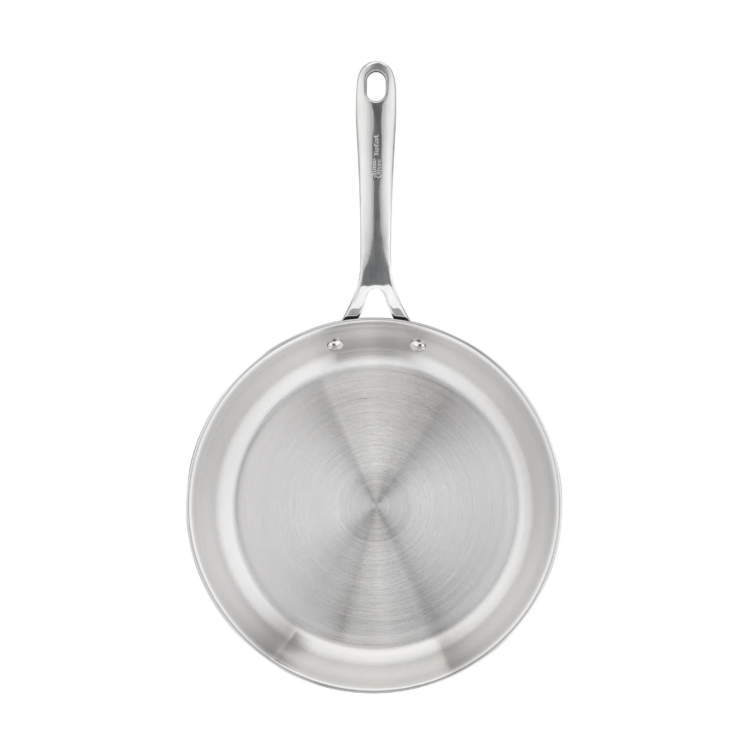 Jamie Oliver by Tefal 24cm Stainless Steel Induction Fry Pan - Uncoated, Professional Cookware for Healthy Cooking | Perfect for Sautéing, Frying & Stir-Frying in Modern Kitchens