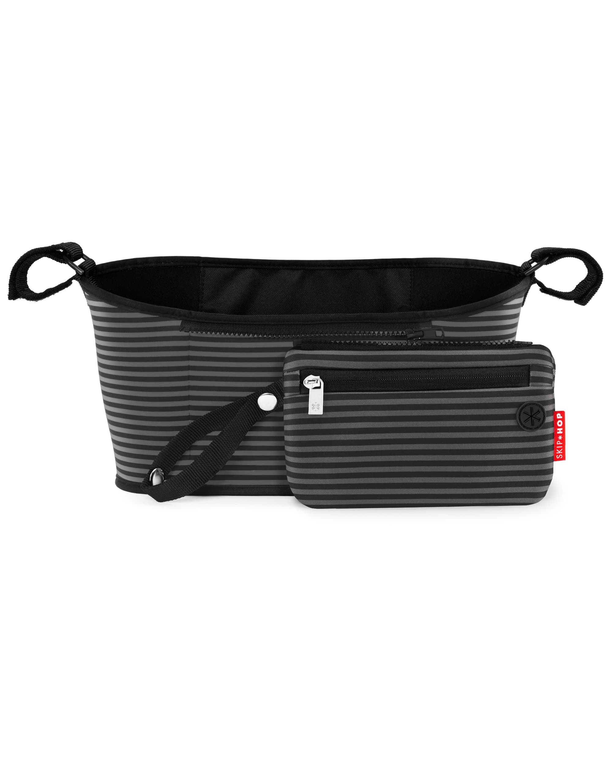 Skip Hop Grab & Go Stroller Organizer - Baby Stroller Accessories for Diapers, Bottles & Essentials - Perfect for Travel, Shopping & Daily Walks