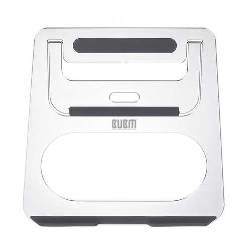 BUBM Universal Aluminum Laptop Stand - Adjustable Notebook & Tablet Holder for Desk, Perfect for Home Office, Gaming & Study Workspace