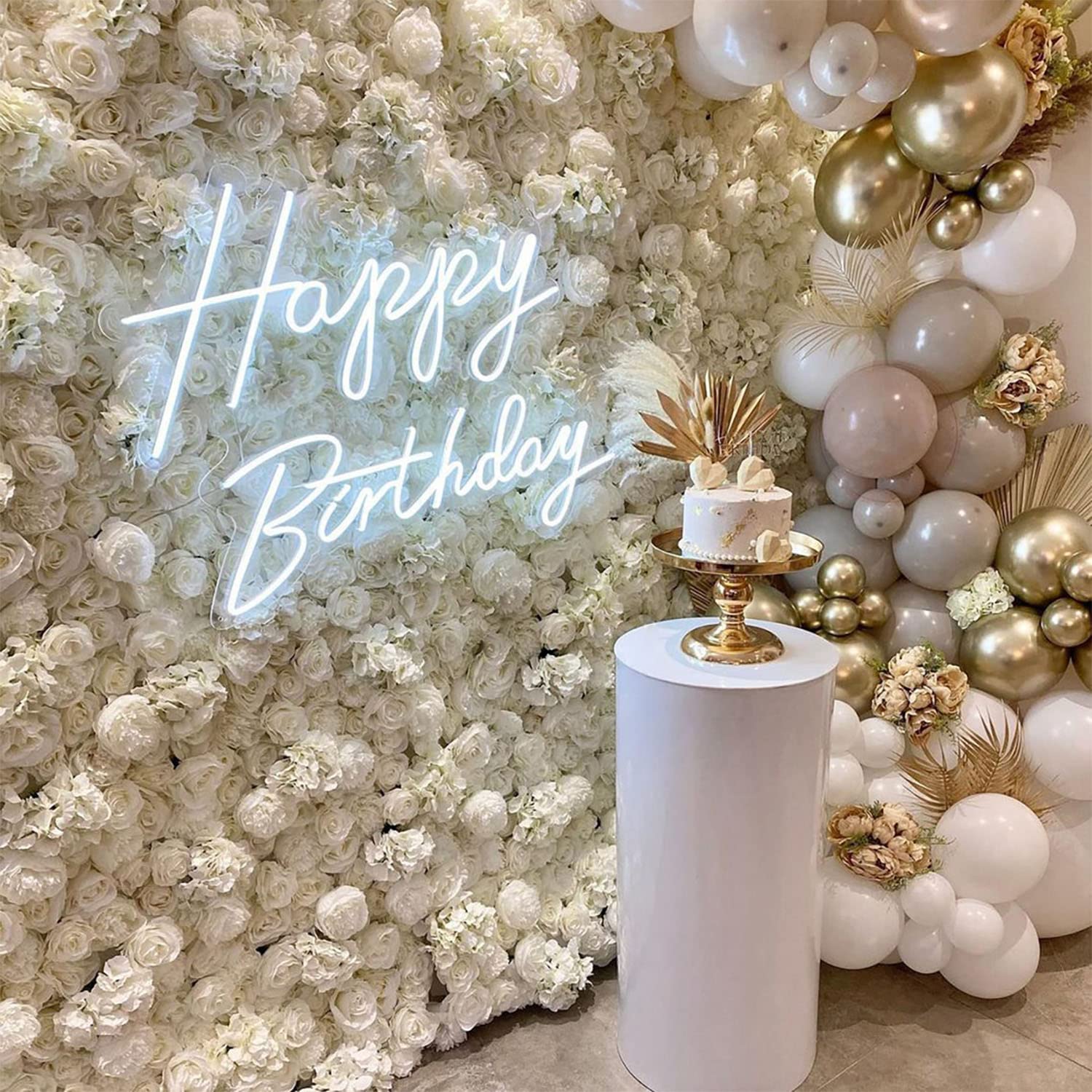 Custom Happy Birthday Neon Sign - 23.6